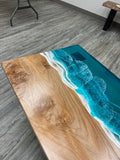 Handcrafted Maple Oceanic Coffee Table