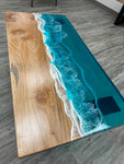 Handcrafted Maple Oceanic Coffee Table