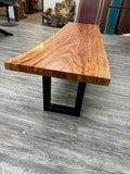 Handcrafted AZ Microthica Eucalyptus Coffee Table or Bench