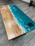 Handcrafted Maple Oceanic Coffee Table