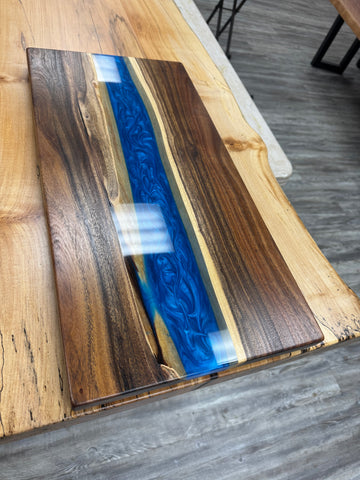 AZ Willow Acacia Epoxy Charcuterie Board