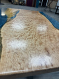 Handcrafted Quilted Maple Coffee Table