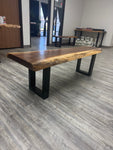 Handcrafted Walnut Bench