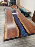 Walnut Resin Coffee Table