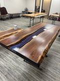 Walnut Resin Coffee Table