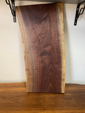 Natrual Edge Walnut Cutting Board