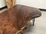 Handcrafted Wood Walnut Coffee Table Furniture