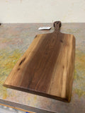 Natrual Edge Walnut Cutting Board, Charcuterie/Serving Tray