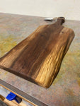 Natrual Edge Walnut Cutting Board, Charcuterie/Serving Tray