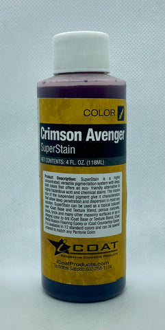 iCoat SuperStain Crimson Avenger