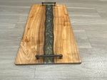 Epoxy Resin Charcuterie Board - Arizona Mesquite Wood