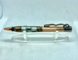 Handcrafted Lever Action Pen - Steampunk on Antique Copper Pen