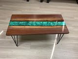 Handcrafted Walnut Wood Coffee Table Furniture