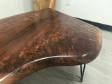 Handcrafted Wood Walnut Coffee Table Furniture