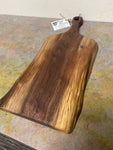 Natrual Edge Walnut Cutting Board, Charcuterie/Serving Tray