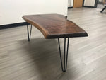 Handcrafted Wood Walnut Coffee Table Furniture