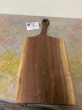 Natrual Edge Walnut Cutting Board, Charcuterie/Serving Tray