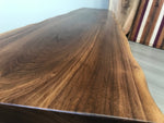 Handcrafted Walnut Wood Bench / Coffee Table Furniture