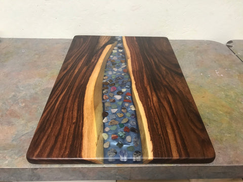 Epoxy Resin Charcuterie Board