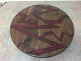 Walnut Resin Lazy Susan