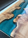 Handcrafted Resin Coffee River Table Furniture